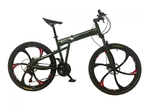 folding mountain bike helliot hummer 01